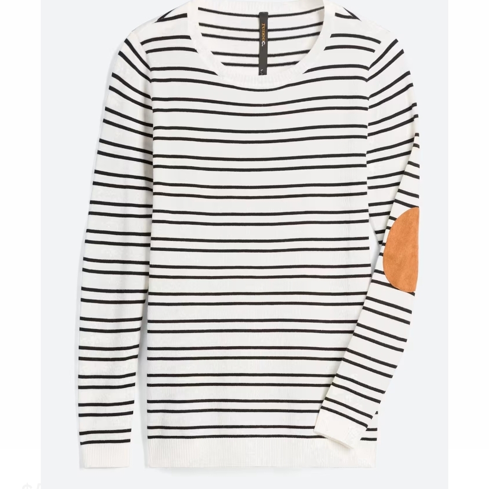 Market & Spruce - Aubree Elbow Patch Sweater